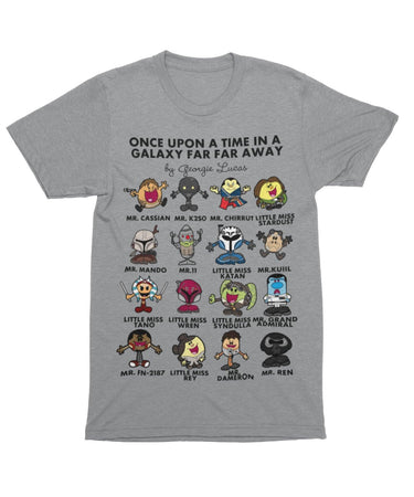 Top Notchy Further Adventures In A Galaxy Far Far Away Men's/Unisex Mens Graphic T-Shirt 8Ball